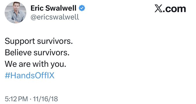 lmtherealFlash's tweet photo. How about the Survivor?  We need to believe in You?
That's not what you said years ago. https://t.co/PMmbvYEG21