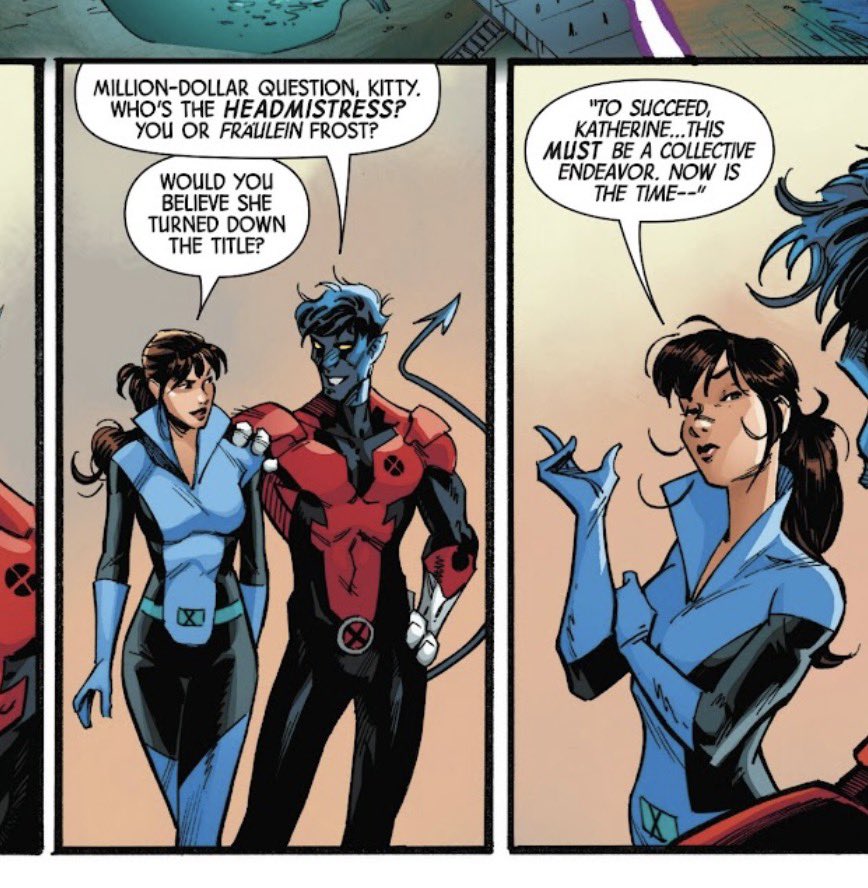 Hussy616's tweet image. #EmmaFrost endeavour is one of unity, trust and sharing, trust despite the risk of harm. #Cyclops is a path of loneliness, isolation and fear due to recent experiences. #XMen