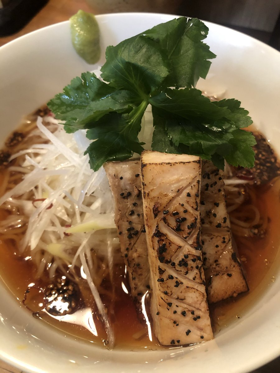 CHENMEN8's tweet photo. おはようございます。

只今販売中のNewスタイル！スタミナラーメンの材料が少なくなりましたので、あと数日の販売とさせて頂きます。

また切り替えで、和風だし❗️（日高昆布、静岡県産、鰹節をふんだんに使用したスープ）ちぇん麺特製！冷やしラーメン！を販売させて頂きます。 https://t.co/ZkE9hzSEqR