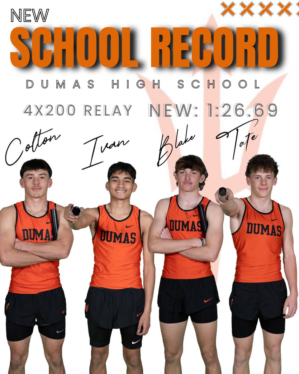 Dumas Track & Field tweet media