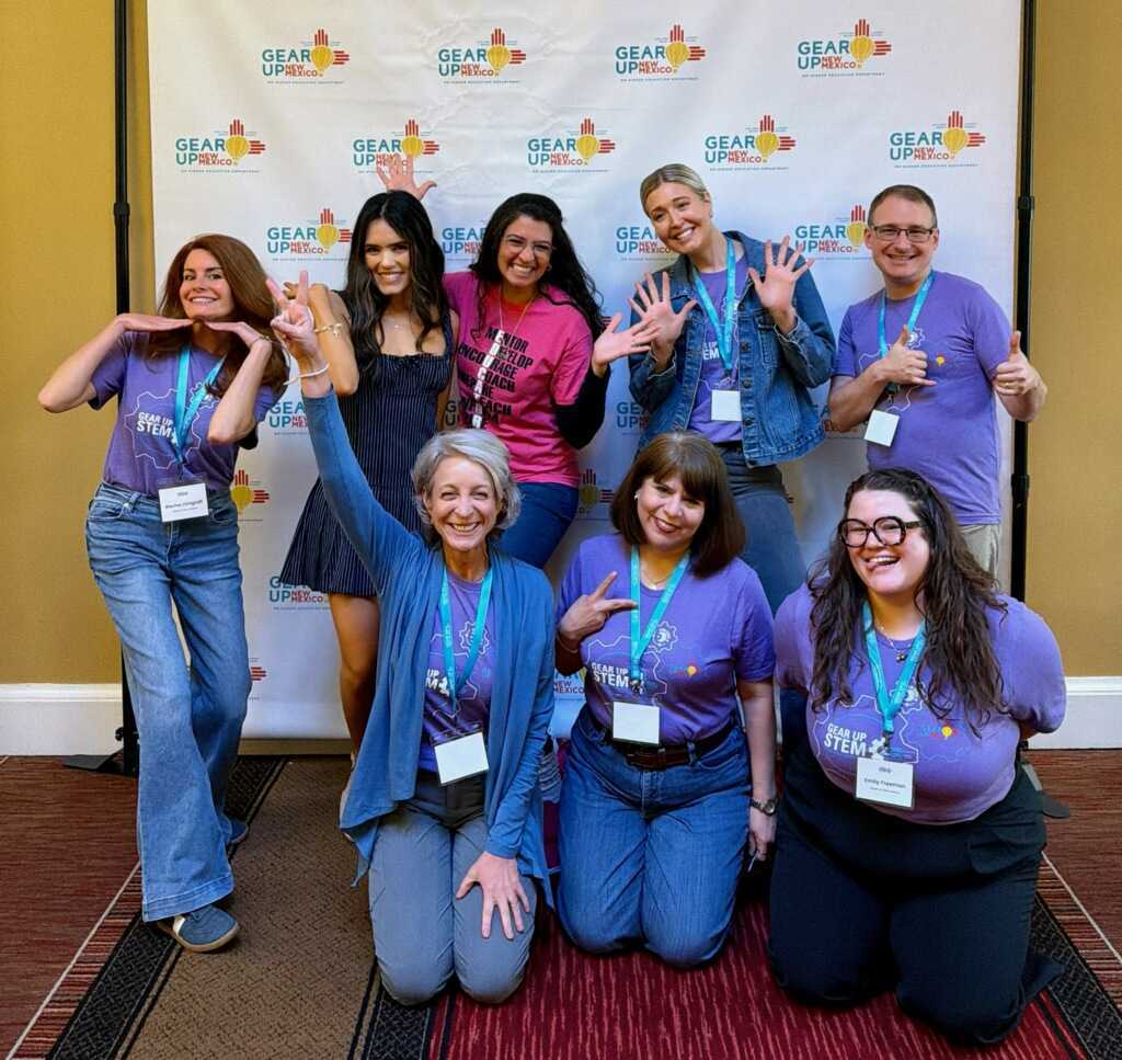 MADLearn's tweet image. It was such an honor for our Founder &amp;amp; CEO, @AlefiyaEdu, to keynote at the GEAR UP STEM Pathways Conference! Special shoutout to the incredible GEAR UP New Mexico and STEM Santa Fe teams for creating such a powerful and inspiring experience.
#GEARUPworks #TEACHers #educators