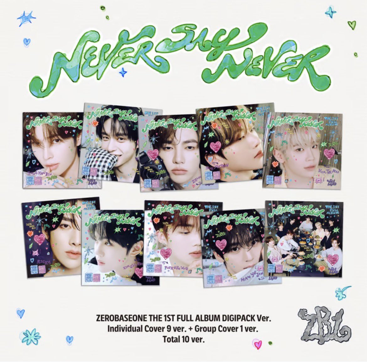 kkomulei's tweet photo. 제로베이스원 제베원 정규 1집 네버 세이 네버 디지팩 양도 판매 NEVER SAY NEVER wts zerobaseone zb1 미개봉 앨범 

개인9 = 0.8
개인9 + 단체1 = 1.0

대량⭕️ 현물⭕️ SELL⭕
https://t.co/Cjc1iEIGnT

성한빈 김지웅 장하오 석매튜 김태래 리키 김규빈 박건욱 한유진 https://t.co/4dasTe5OAe