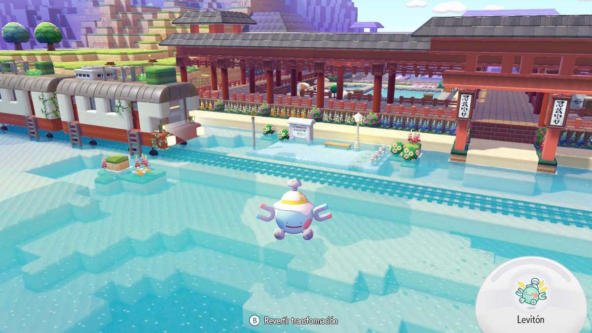 TreinadorJuba's tweet photo. Agora você pode pegar o trem para visitar o Santuário Itsukushima aqui na minha ilha em Pokémon Pokopia 🥹❤️😍

Fiquei feliz em ver amigos de outra região, qual me inspirei comentando na minha criação.. obrigado a todos ❤️

A ideia dos trilhos na água é de A Viagem de Chihiro 😍 https://t.co/QWOs7UrYLf