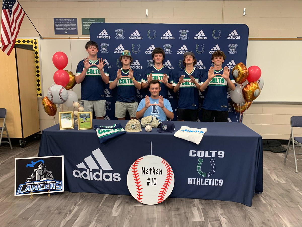 CCS_Colts's tweet photo. IT’S A GREAT DAY TO BE A COLT!!! Nathan McDaniel commits to Lenoir CC! So proud of you and your hard work!!! #COLTure 🙌 https://t.co/chsfBDIeax