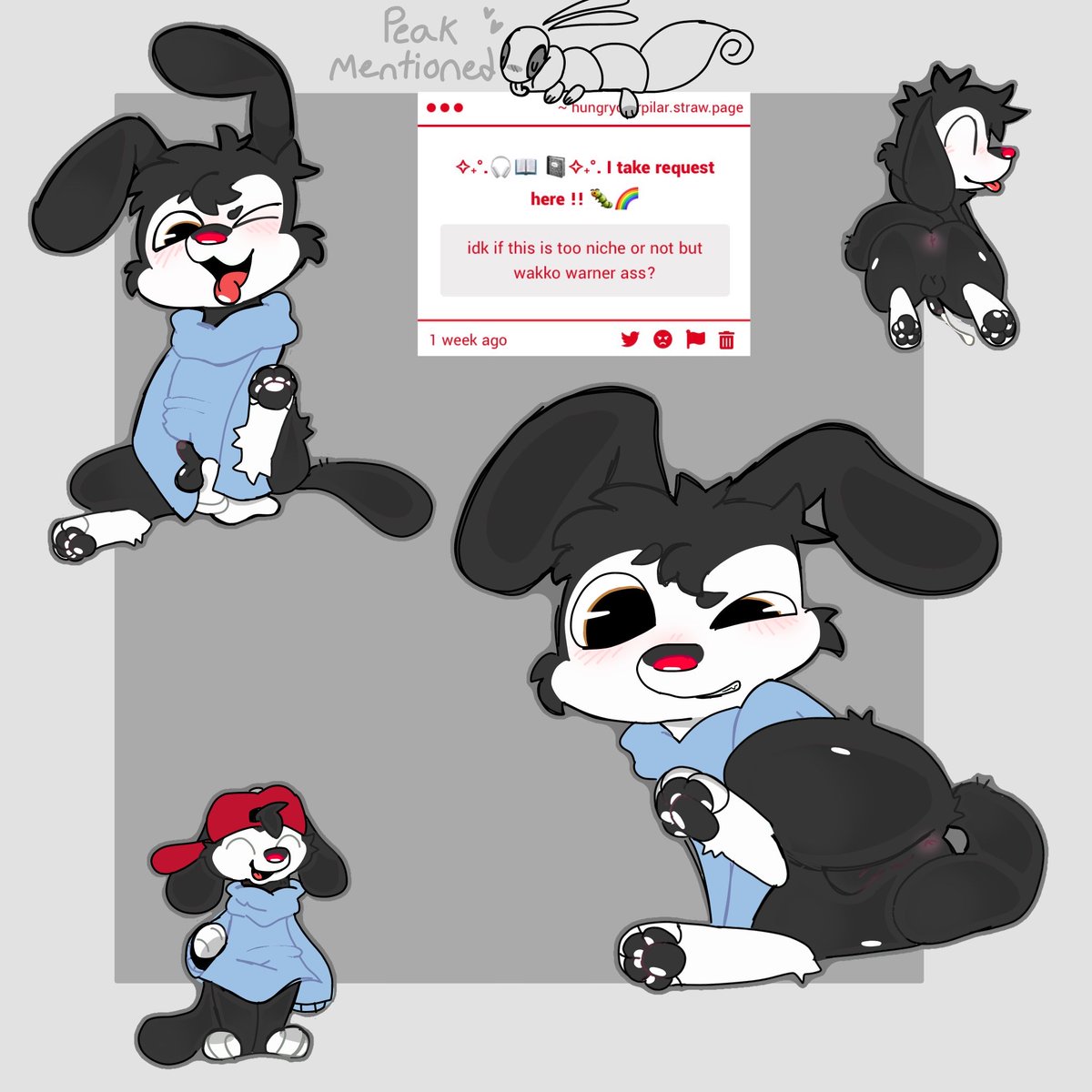 Caterpillar !! 🐛🌈 tweet media