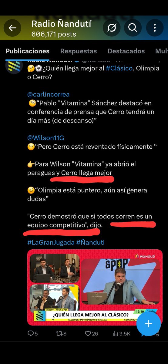 Solo espero que llegue el domingo para comerme vivo a este aborto de periodista cerrista puto maricon