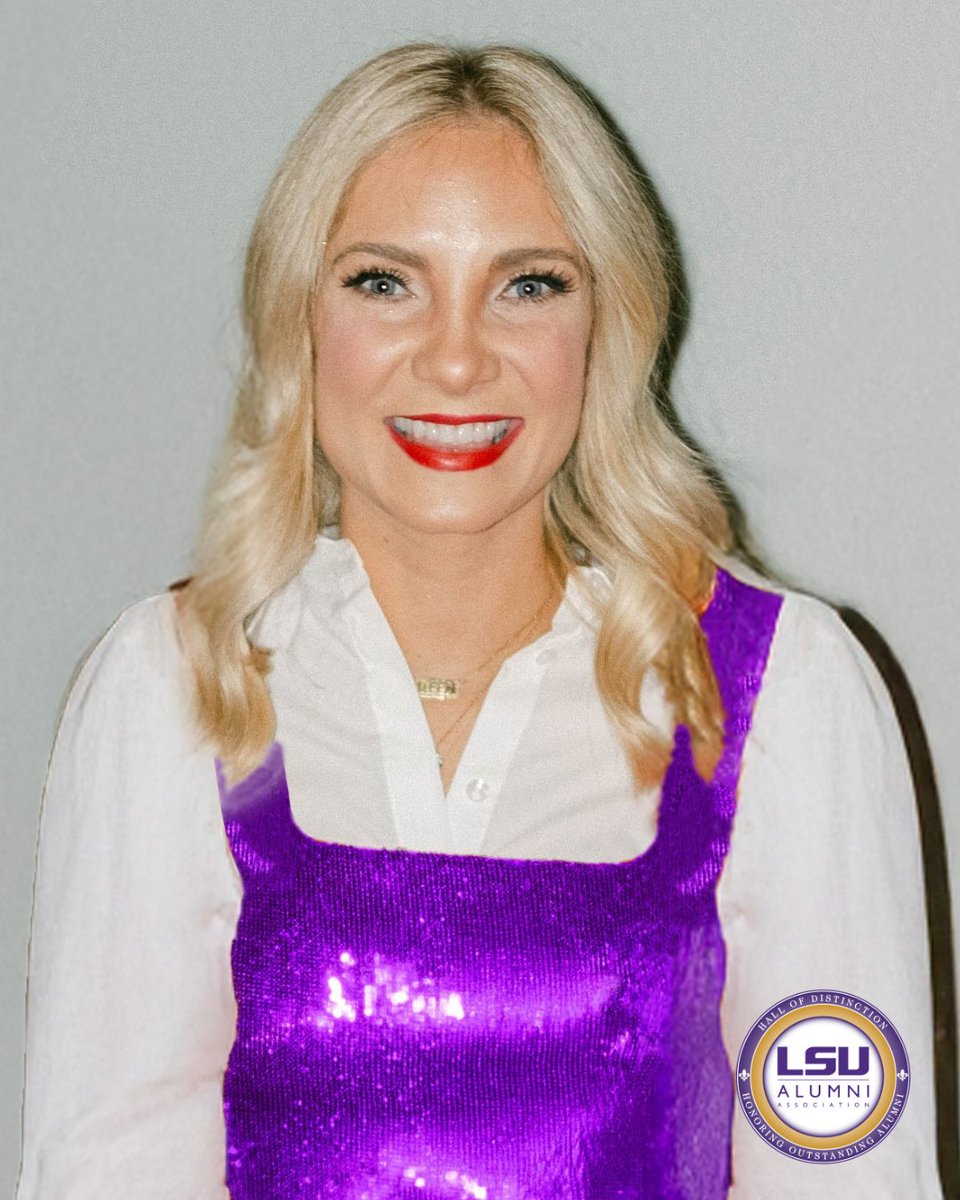 AlumniLSU's tweet image. Meet the LSU Alumni Association’s Young Alumna of the Year, Jaime Glas Odom—a bold leader who proves you don’t have to choose between substance and sparkle to make an impact. ✨

Read her story → hubs.la/Q04csXk20

#LSUAlumni #HallOfDistinction #GeauxTigers
