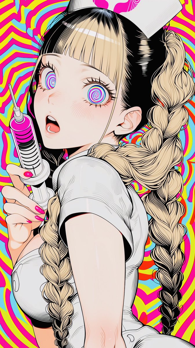 rinriririn3's tweet photo. ぐるぐるなーす💉🌀🌀 https://t.co/XqhJfZNBB1