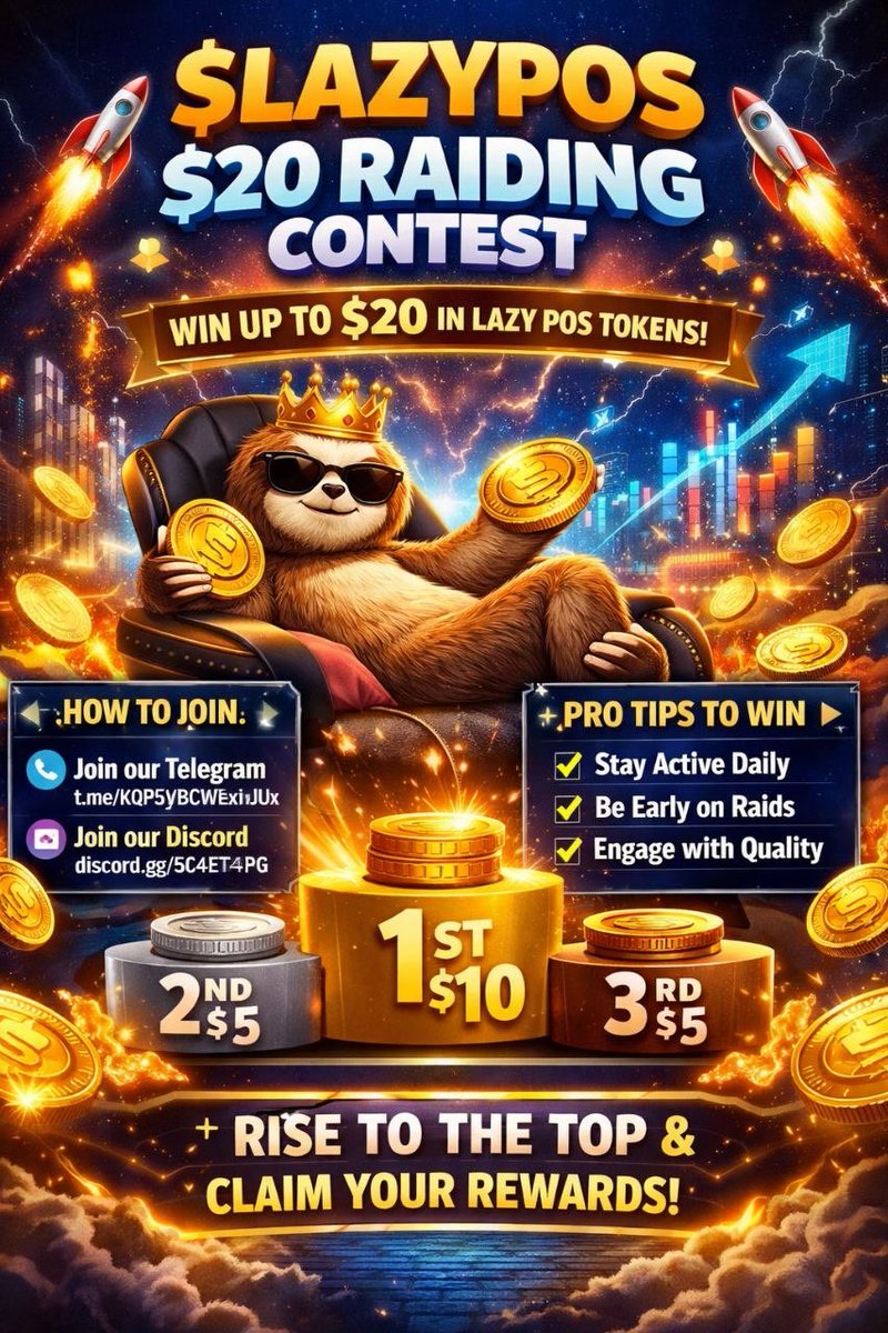 $LAZYPOS tweet media