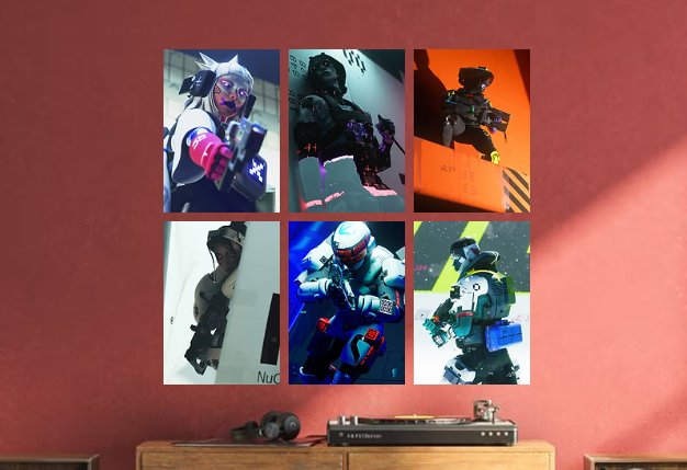 MarathonCodec's tweet image. 'Displate' has an official page now for 'Marathon' with licensed artwork that you can put on your wall. #Marathon