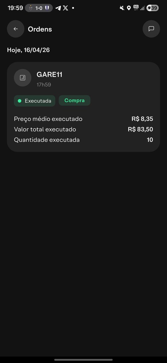 GGKrls's tweet photo. Dia 16 é dia de reinvestir os dividendos dos FIIs

Como a bolsa tá muito esticada devido ao aporte de fora, as únicas opções que vejo valor são:

- Fazer caixa;
- Aumentar a posição em FIIs que ainda não subiram;

Acabei comprando 10u de GARE11, o preço está na faixa do meu médio https://t.co/IUpnCfxoq7