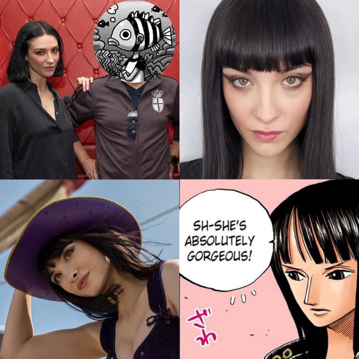 reminder that oda handpicked lera abova (a model) to play nico robin in OPLA