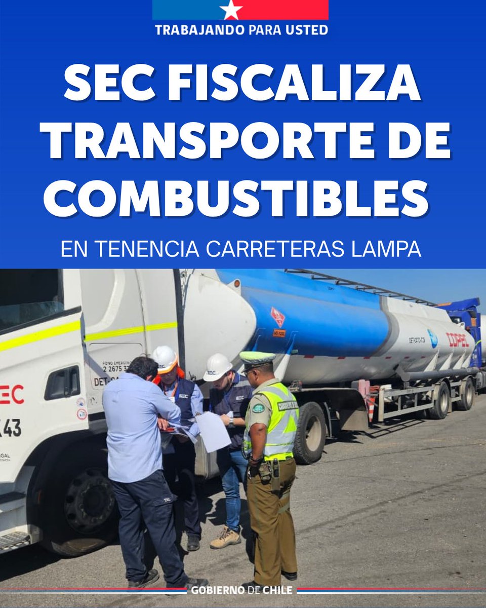 Superintendencia de Electricidad y Combustibles tweet media