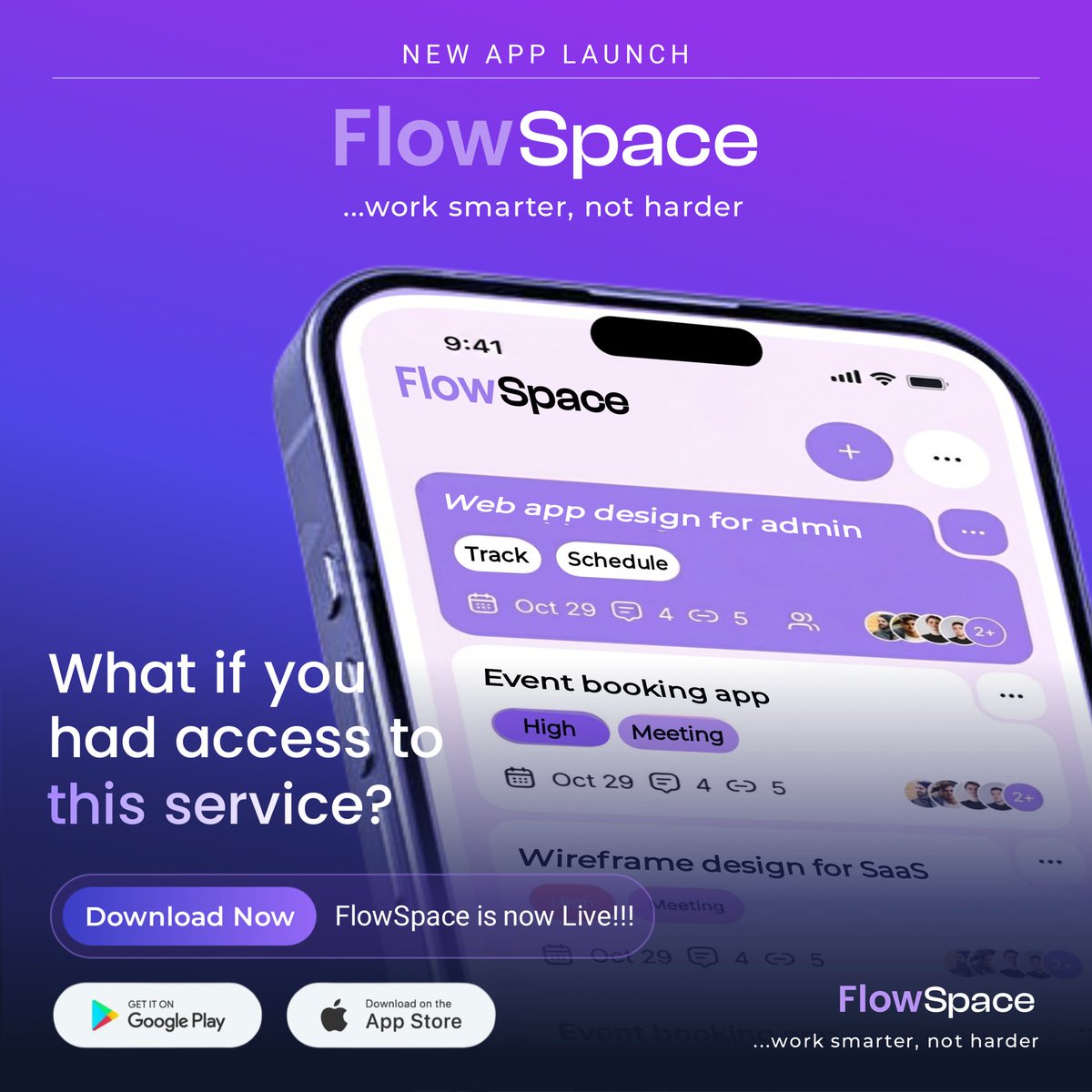 Aladenikayanfe's tweet photo. Day 1 of the Design Challenge 🚀
Designed a productivity app concept — FlowSpace
Built to help you stay focused and in control.
What do you think?
#DSdesignchallenge #DesignChallenge #UIUX #AppDesign #Creativity 
@daniel_ife_ @designersspace_ https://t.co/CdEUwxKUd0