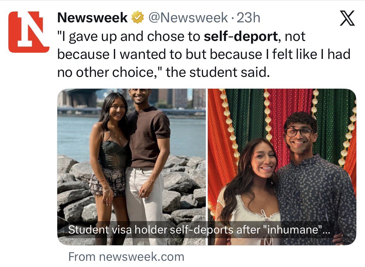 GuardTheWest's tweet image. Newsweek tries to turn shoplifting, drunk-driving F-1 visa criminal Joytu Chowdhury into a martyr for the globalist Left. #epicfail