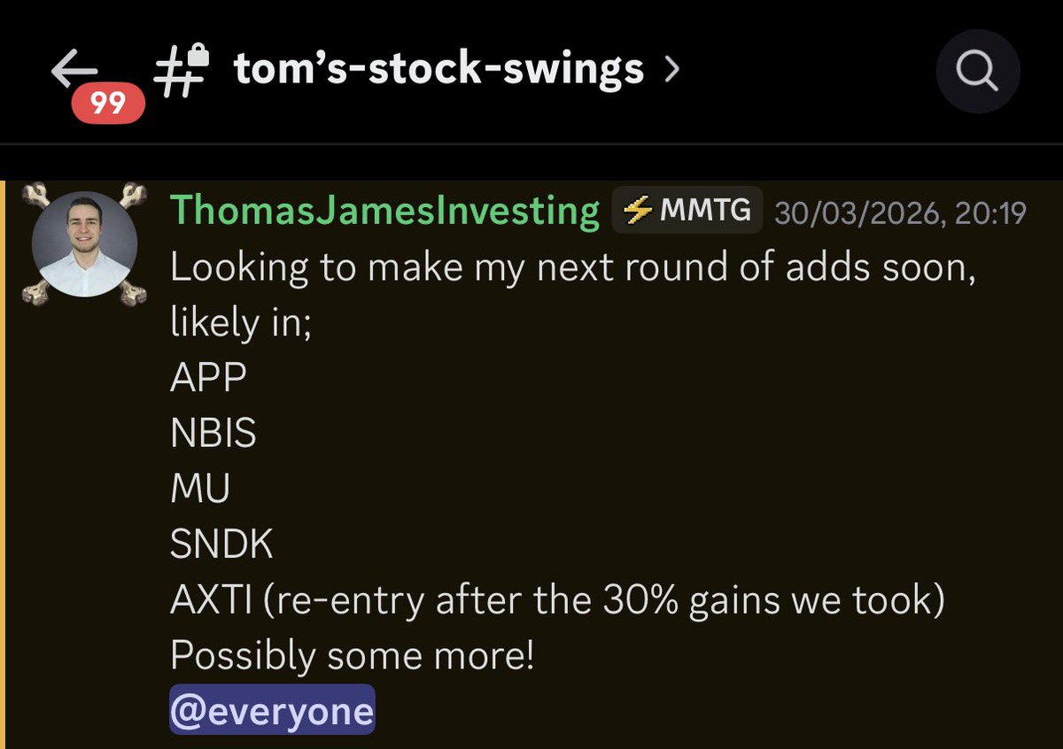 Thomas James Investing tweet media