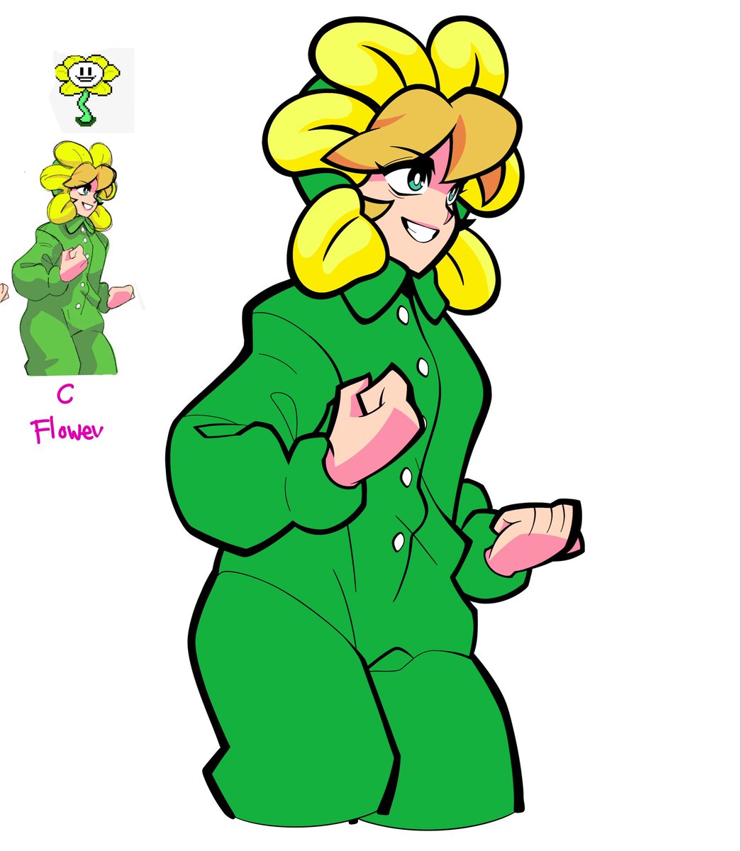 ChaiB33's tweet photo. My contribution to the madness #rotn #undertale #cadence #flowey https://t.co/Mck6LjApht