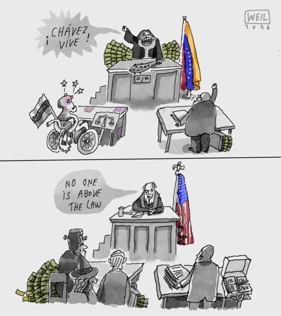 WEIL_caricatura's tweet image. #Venezuela #USA #WEIL