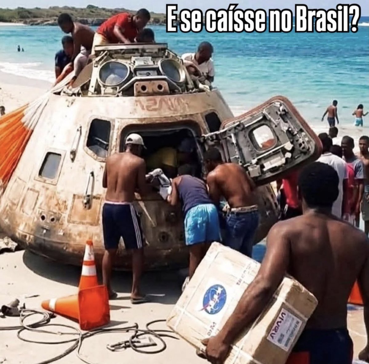 Diz o ditado:
- Nóis capota, mas num breca…