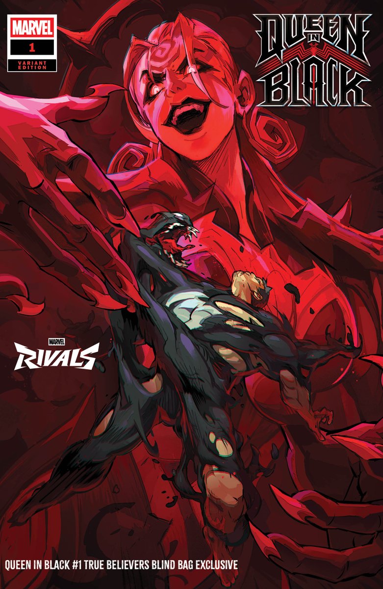 MarvelComicsHQ's tweet photo. A stunning Swimsuit Variant Cover by David Nakayama spotlights current Venom host Mary Jane Watson and a Marvel Rivals Variant Cover by NetEase Games features artwork from the hit game!

🎨: David Nakayama, NetEase Games https://t.co/Xg7dN4Gbe1