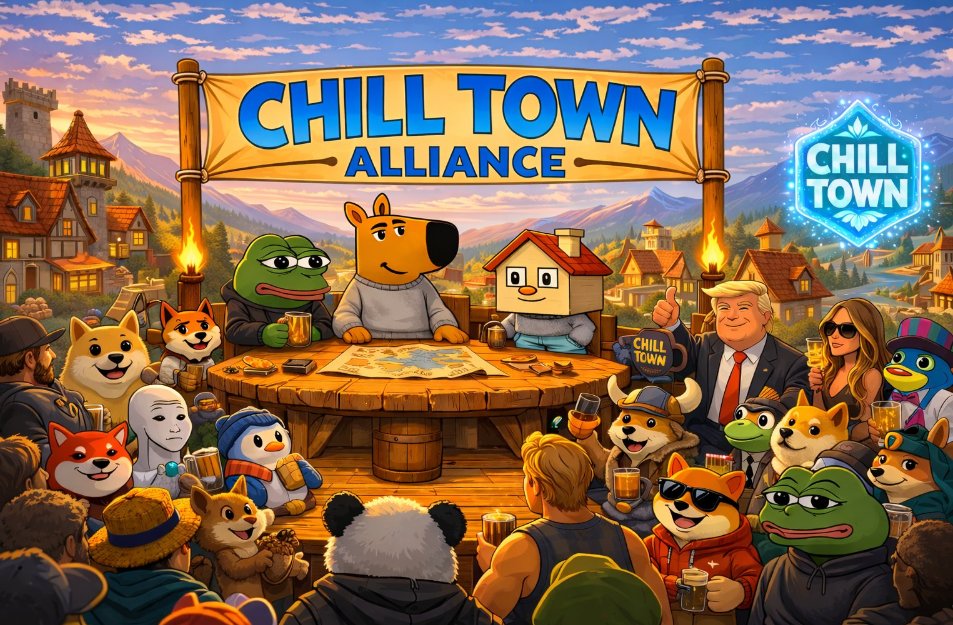 I grabbed a solid bag in $CHILLTOWN last week, I believe this will grow into a monster.

Real solid community who are chilling on bags. The supply is getting into the right hands.

I would look to grab an decent entry here if I was you! 👀 <a href="/ChillTownLabs/">Chill Town | Fan Page</a>

t.me/ChillTownSol