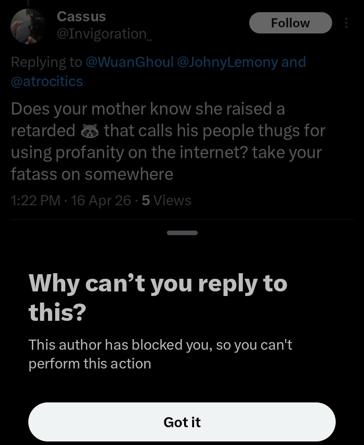 OneArmedGhoul tweet media