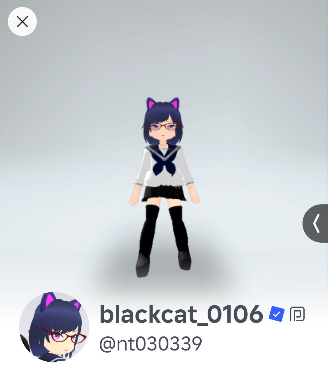 くろにゃんこ＠Robloxクリエイター tweet media