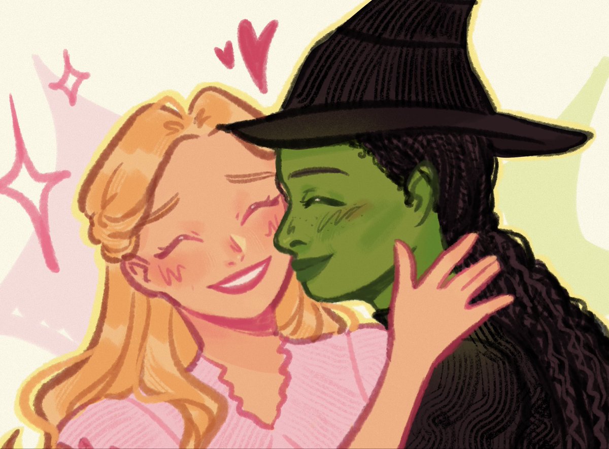 slkflowr's tweet image. my gelphie art 🩷💚 #wicked