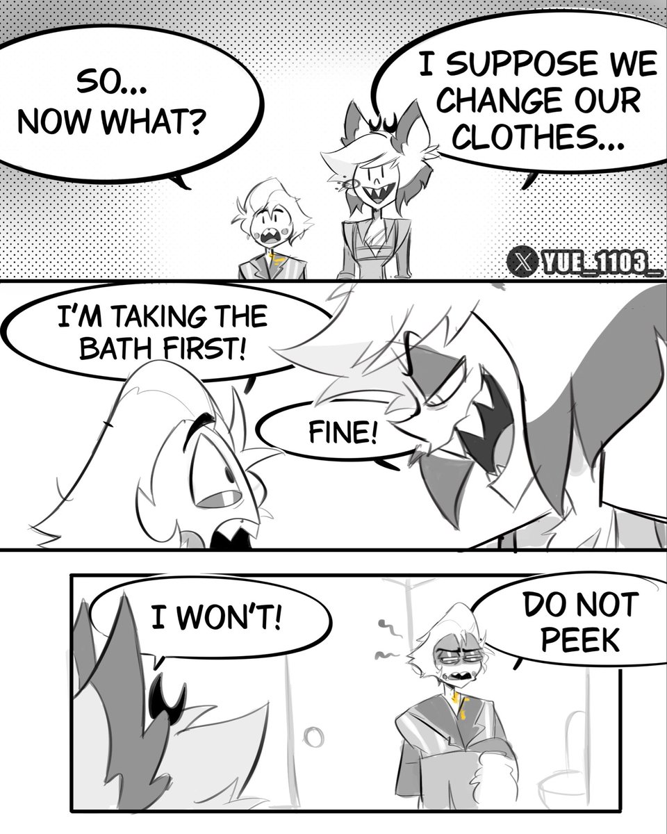 OMEGAVERSE -  Radioapple Comic🔥❗️
 - ENGLISH  🇺🇸/ 🇬🇧✨ 
5
#radioapple #alastor #lucifer #hazbinhotel #bambilu