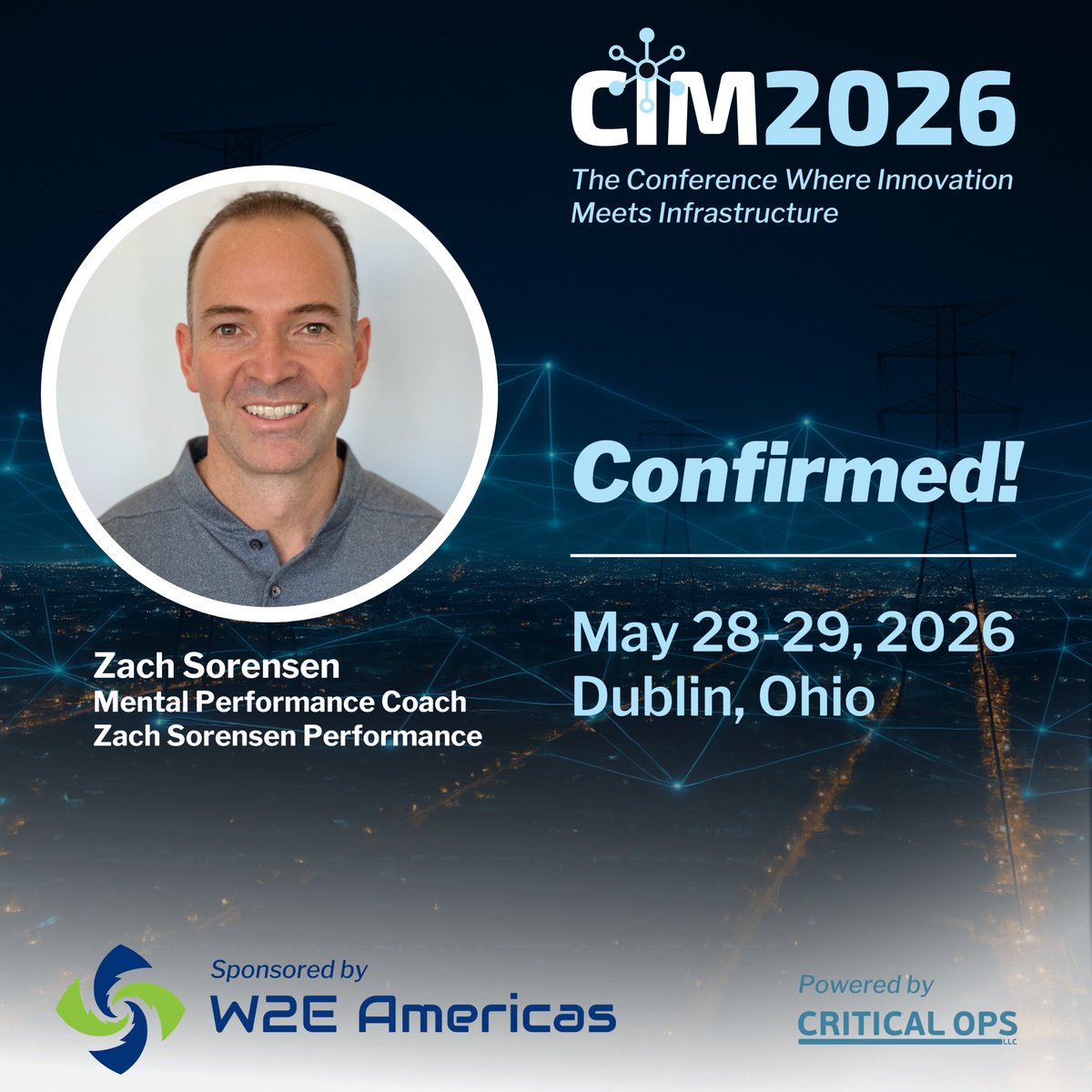 criticalops's tweet photo. The #1 way to close out Day 1? Bring in someone who lives at the edge of elite performance.

Meet the official Mental Performance Coach of CIM 2026: Zach Sorensen.

Zach is a mental performance coach focused on helping athletes become champions on and off the field. A former All-American and Academic All-American at Wichita State University, he went on to play 10 years of professional baseball, including time in the Major Leagues with the Cleveland Indians and @Angels.

Along the way, he competed with Team USA, earning a silver medal, and learned firsthand what it takes to perform at the highest level.

Today, he brings that experience into his work with athletes across MLB, PGA, NCAA, and high school programs. He’s worked with organizations such as the @Rangers (Peak Performance Department), the @Braves , and the @Reds , helping players build the mindset needed for consistent, high-level performance.

Zach is also the author of "The Hard 90: How to Prepare, Compete, and Progress in the Mental Game" and host of "The Hard 90 Podcast," where he shares daily insights on the mental game.

Since we (Critical Ops) are based just outside Cleveland, we do have one important question for him: 

@CleGuardians (as a former player) or Cincinnati Reds (as a former coach) in the May 15-17 series??

Thrilled to have you with us, @zsorensen4.

Check out the schedule and register:
Event: https://t.co/yQnaj6Y2sS
Schedule: https://t.co/FWEJXyw4x7