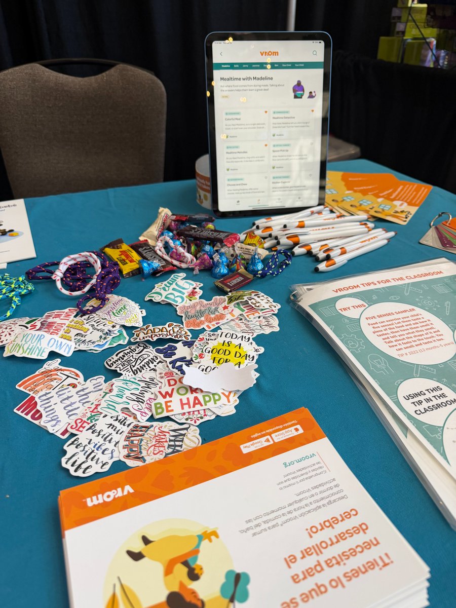 Parent_Possible's tweet photo. RMECC 2026 is in full swing and Parent Possible is here!

Find us in the main atrium to explore Vroom brain-building tips, grab resources, and connect with our team.

Swing by, say hello, and let’s talk about supporting families together! https://t.co/Yf5XpoPLc1