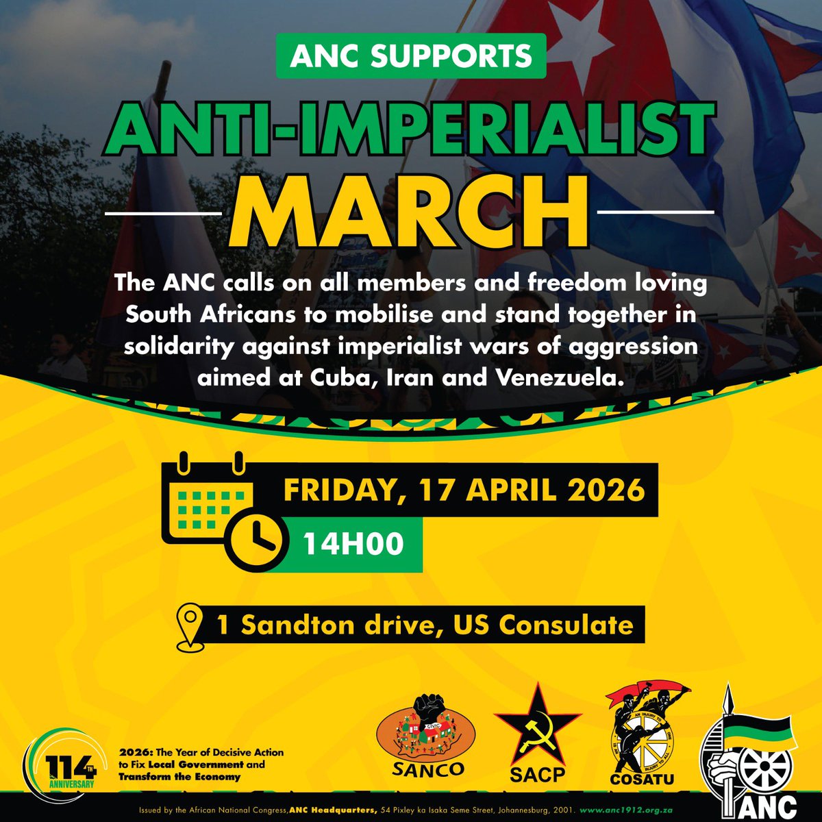 Vote Anc Programme The ANC, led by our 1st Deputy Secretary-General Cde Nomvula Mokonyane ...
