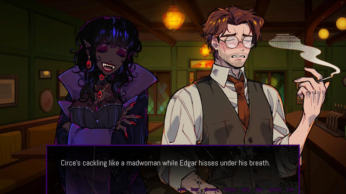 FOXGLOVEGAMESS's tweet photo. May or may not be these two if you make certain choices 🤫

#burnthemidnightoil https://t.co/DOBCVhTuBl