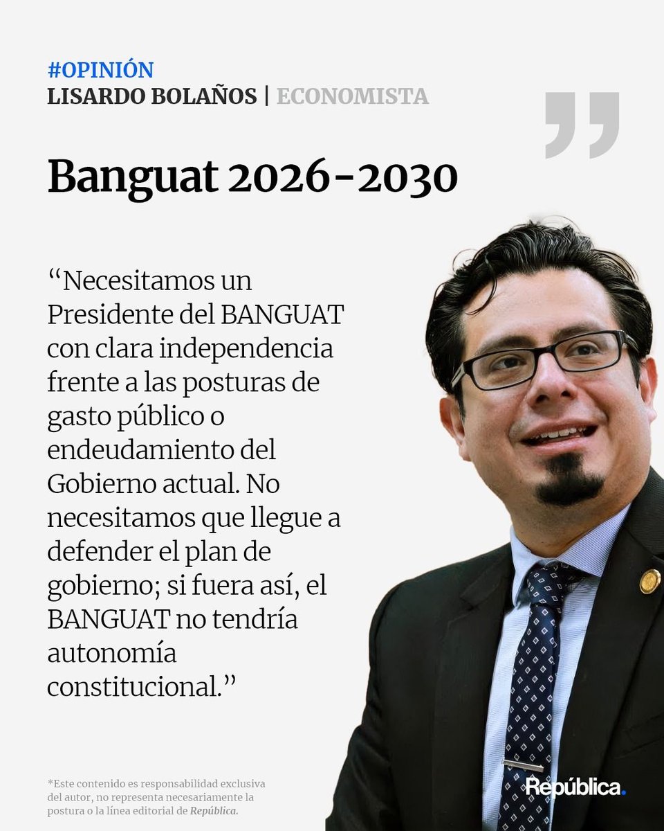 #Opinión | "La estabilidad macroeconómica del país no es arte de magia o sólo producto del diseño constitucional. Ha sido un compromiso y una serie de decisiones a lo largo de varias décadas." ift.tt/7PMxROJ 

✍️ Por Lisardo Bolaños.
