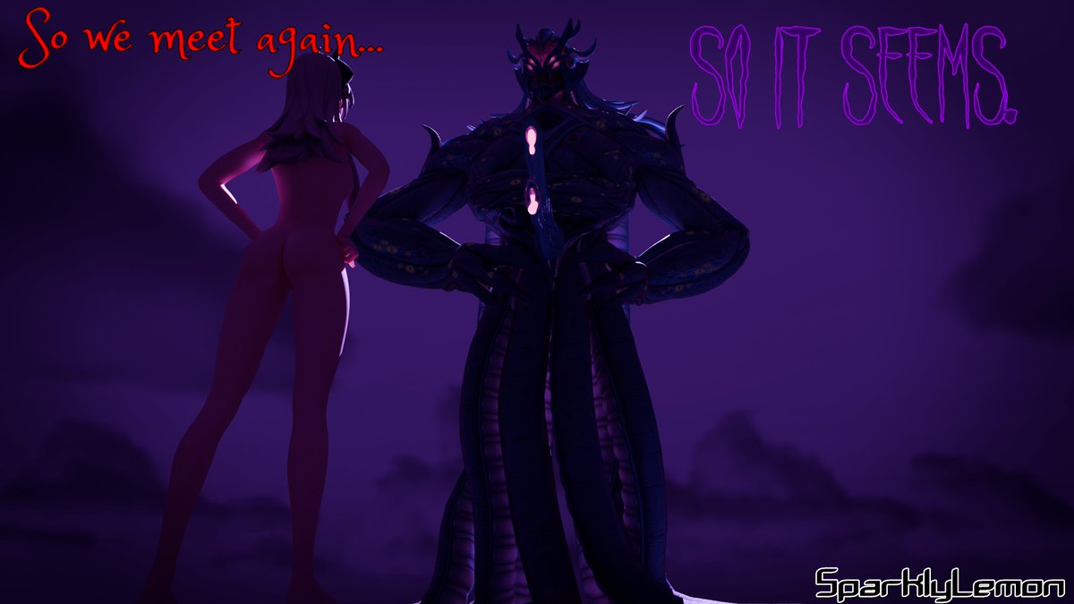 Sparkly4Eva's tweet photo. So we meet again...  

Dark Presence model by @Limeless2084 
NSFW Fluid Painter by Miki3dx on Smutbase https://t.co/tZNNt9tVGi