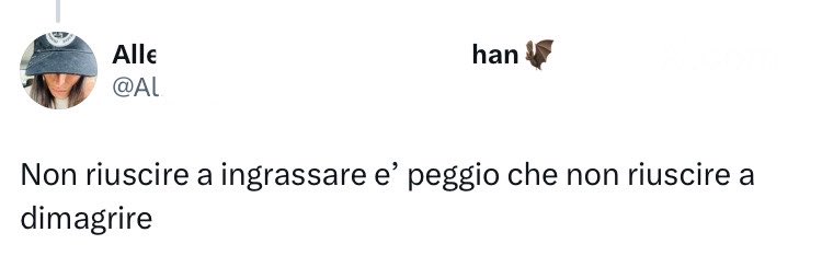 senza cattiveria ma dopo questa le ho lette veramente tutte, spiace però se pensate davvero questa cosa siete fuori dall’universo mondo