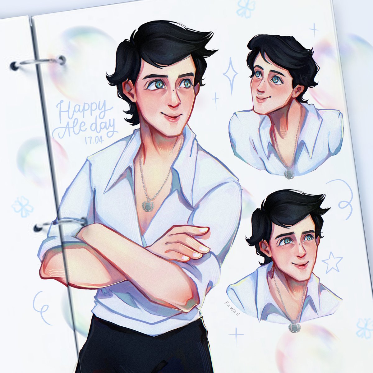 🎨 | #Alejandro as Prince Eric 

*un poquito de mi amor para la persona que más me inspira <3

#HBDOurPrinceAlejandro #AlejandroHappyDay
#AlejandroAramburu #AlejandroFanart
