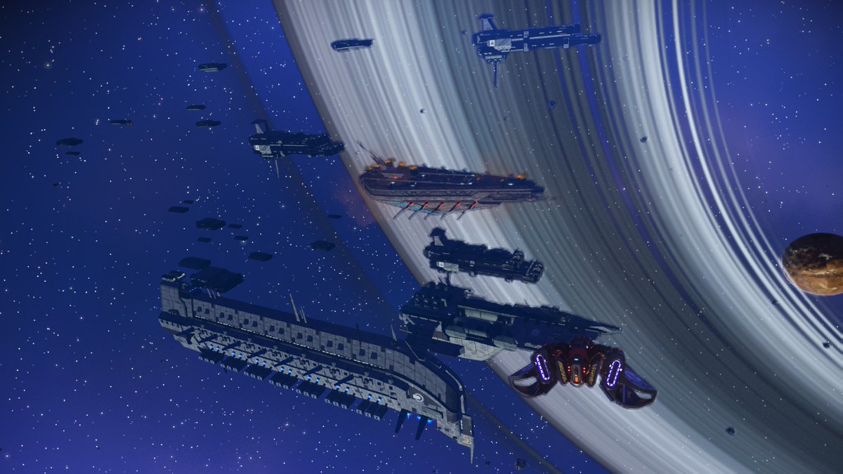 ijazmalik92's tweet photo. Sentinel and Pirates Dreadnoughts in #NoMansSky https://t.co/sYOPfgkopg