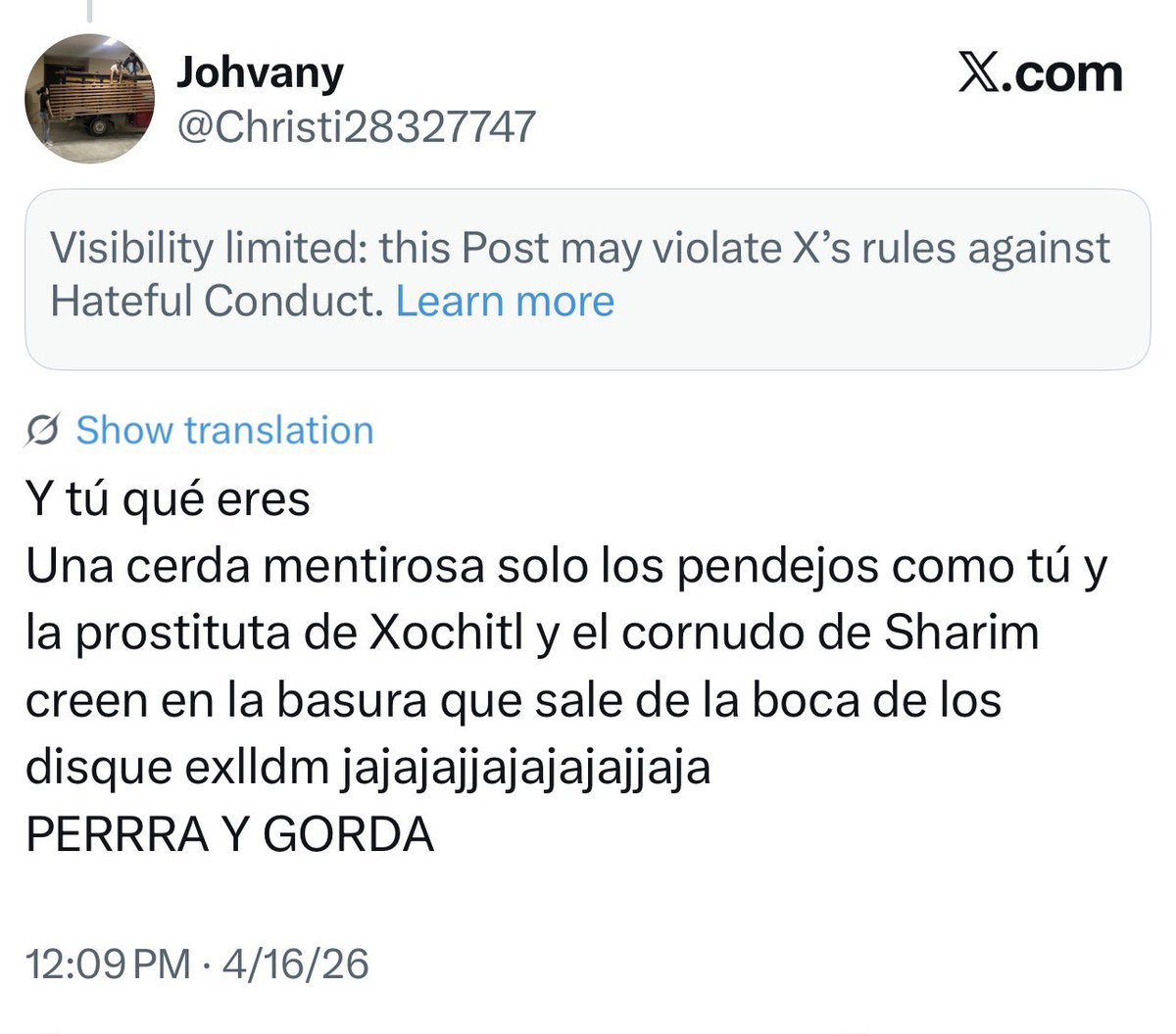 Esto es la luz del mundo, para que les quede claro a lo que tenemos que enfrentarnos los que nos atrevemos a alzar la voz. Cualquiera que hable de lo que hizo Naasón será acosado, amenazado y ofendido sin parar. 

¿Debería publicar más de estos?