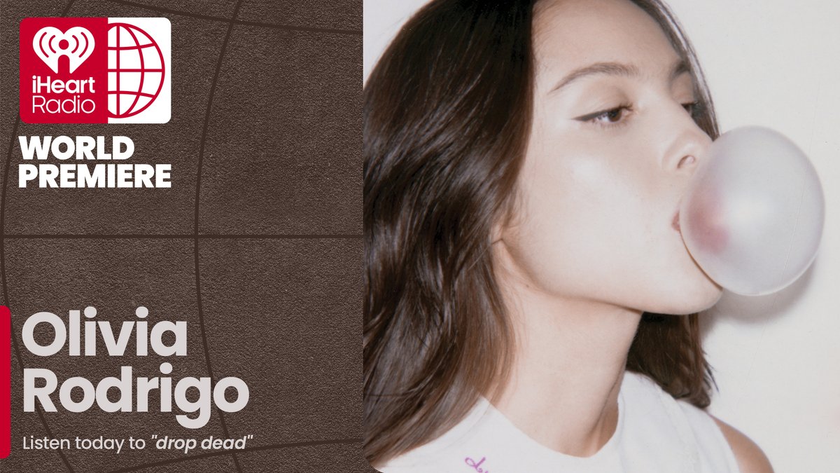 WAKE UP 🚨 <a href="/oliviarodrigo/">Olivia Rodrigo</a>'s “drop dead” is playing now on iHeartRadio!

Listen 👉 bit.ly/OliviaRodrigoWP