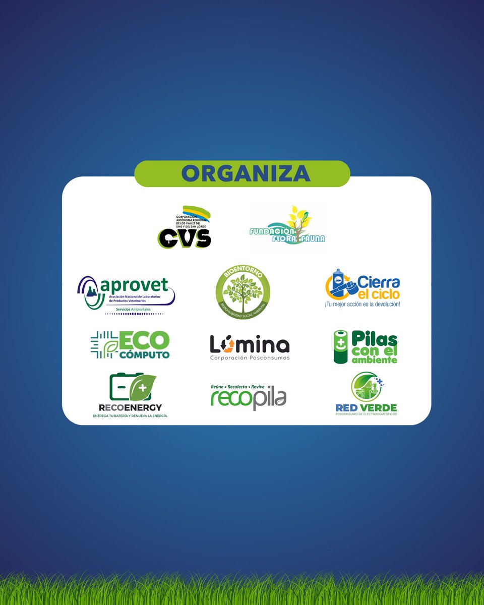 CorporacionCVS's tweet photo. ♻️ ¡Montería, esta es tu oportunidad de hacer la diferencia!

Únete a la Jornada de Recolección de Residuos Posconsumo 2026 y entrega de forma segura y responsable tus pilas, baterías, bombillas, envases de agroquímicos, entre otros.

Pequeñas acciones, grandes cambios. 🌎💚 https://t.co/TUiPR3s7Q3