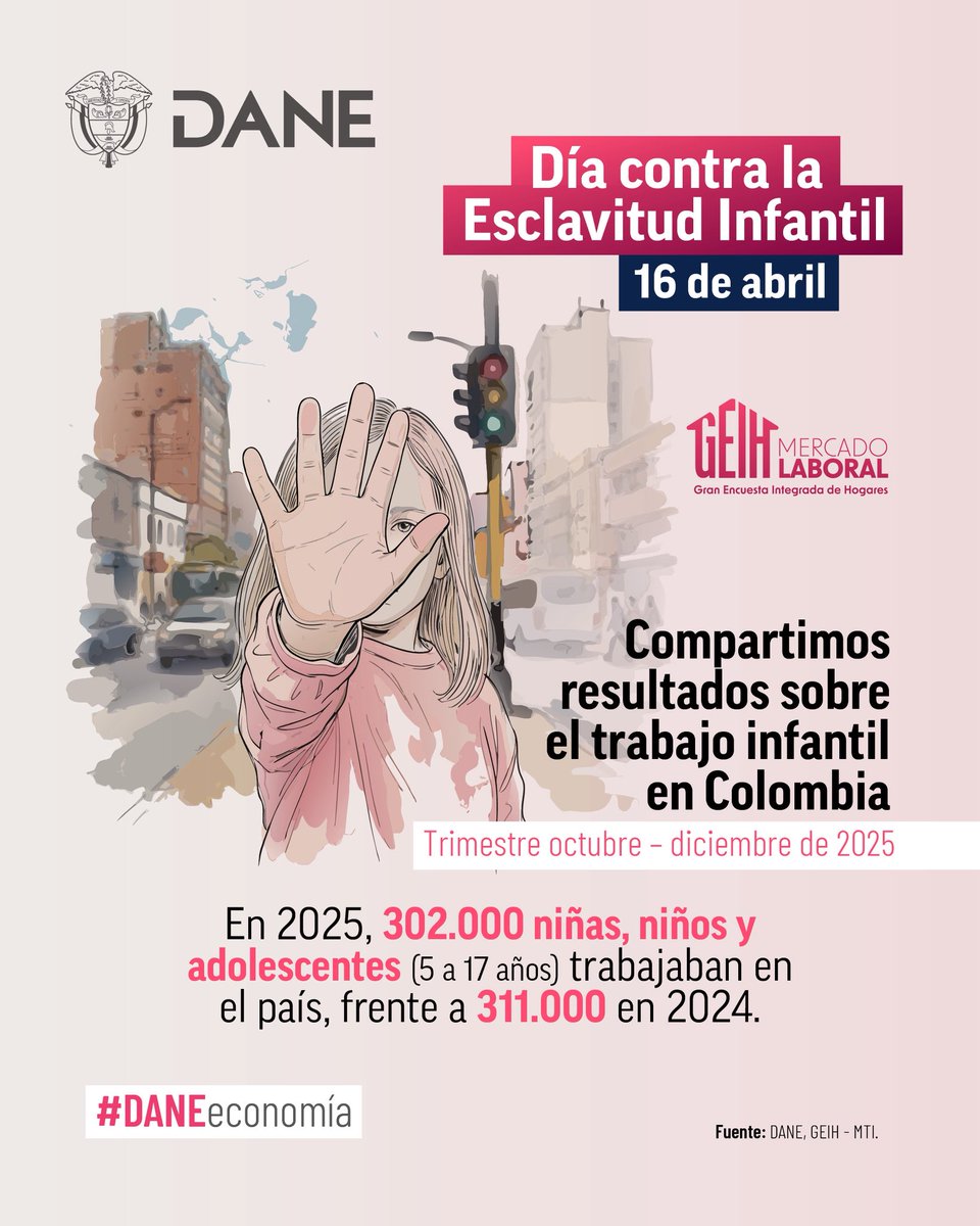 DANE Colombia tweet media