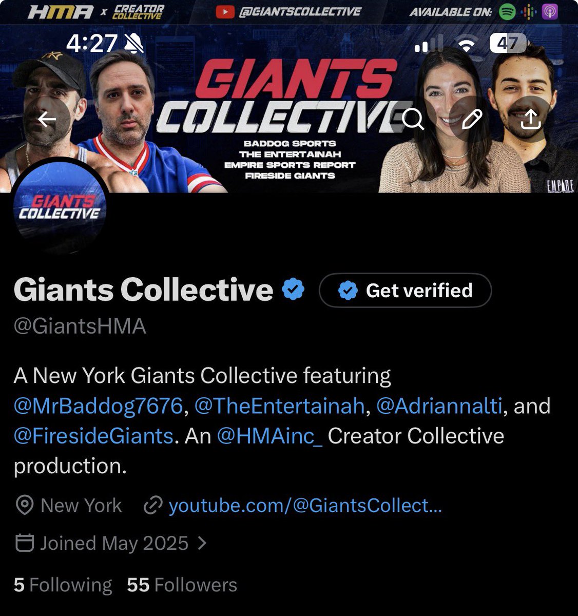 Giants Collective tweet media