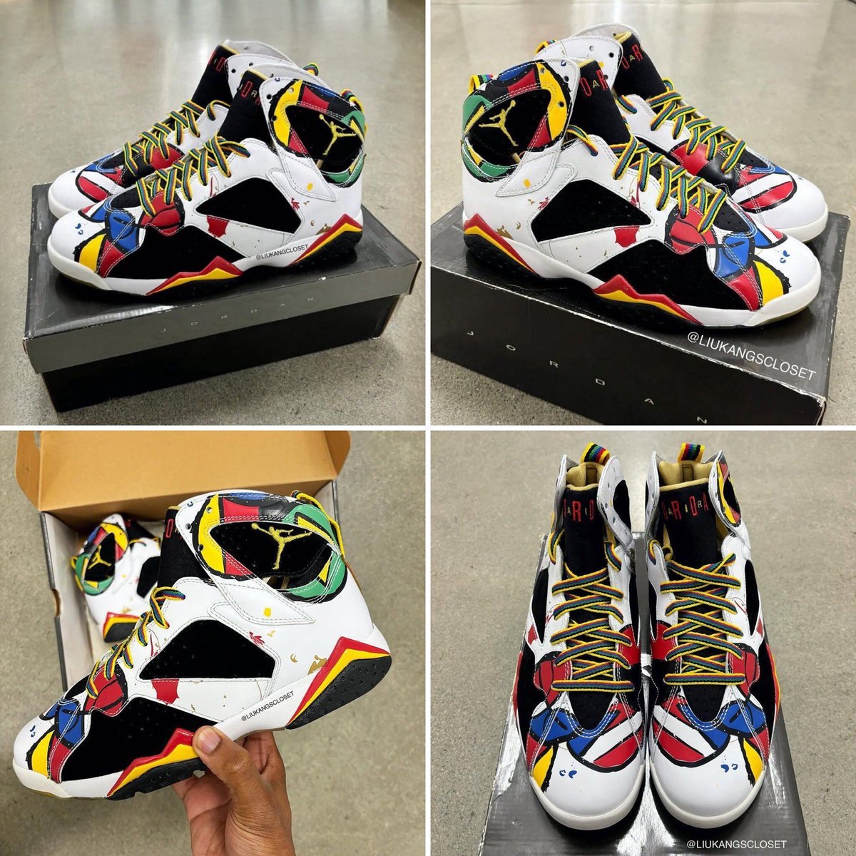 Air Jordan 7 “Miro” returns after 18 years 🥇

• Limited release
• June 27th
• $255
