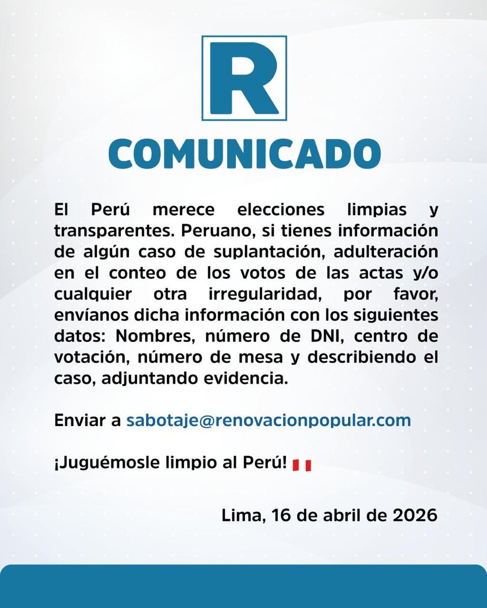 La Salita del SIN 🇵🇪 tweet media