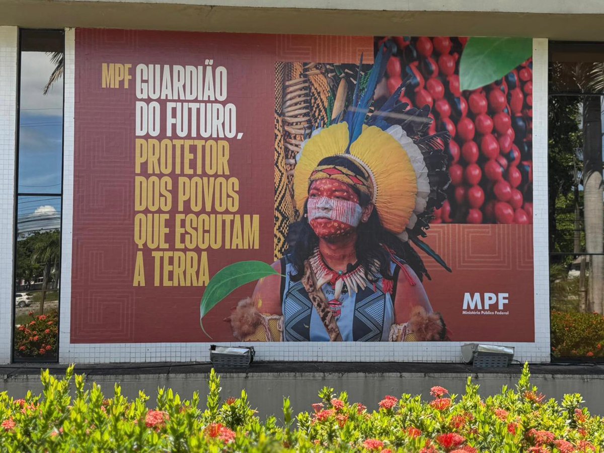 MPF_PE's tweet photo. Guardião do Futuro: PR/PE destaca atuação do MPF na proteção dos povos indígenas - https://t.co/jTAA6xLu1i https://t.co/Wkos08lkWP