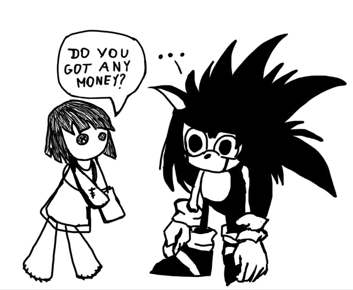 Mistonsa4447772's tweet photo. @FakerXEXE Only got enough time for a small snack, and apparently so does the exe #Didyoumissm3exe #m3exe #sonicexe https://t.co/C31DFdMFX0