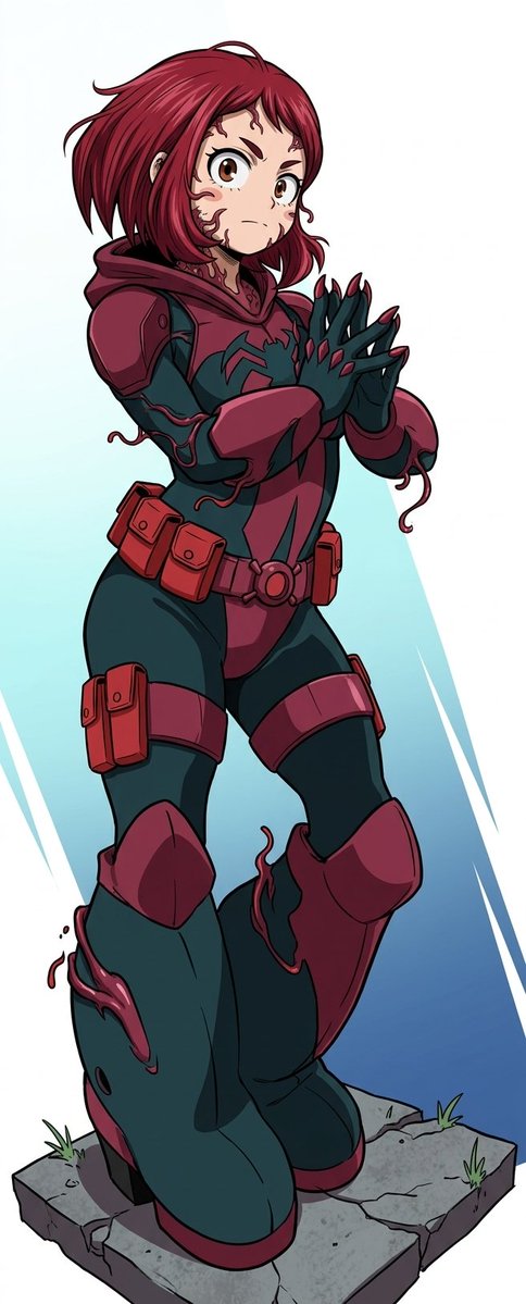 Ochako Symbiote tweet media