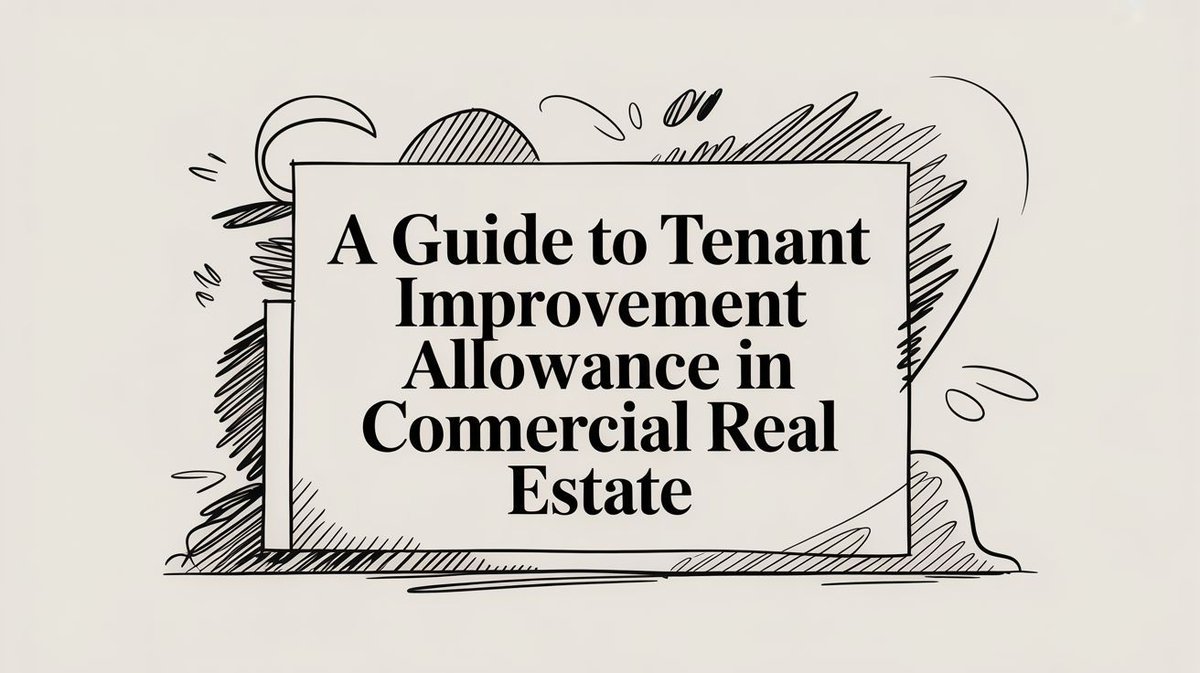 dealcharts's tweet image. 🏗️ Tenant Improvement Allowance (TIA) explained
Understand how TIAs impact lease economics, landlord costs &amp;amp; CRE valuation.

Learn more 👉 buff.ly/ZeFhQv8

📊 #CRE #Leasing #RealEstate #CmdRvl 

🌐 CmdRvl.com