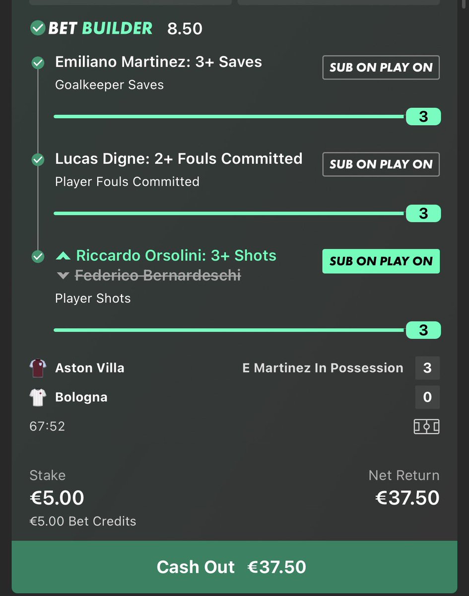 _TopTierTips's tweet photo. FULL HOUSE TONIGHT 🔥

First one @ 2.30 + 25% boost
Second one @ 8.50
€25 total stake → €90 return

TOO EASY 💥💥 https://t.co/eq47CArkvO
